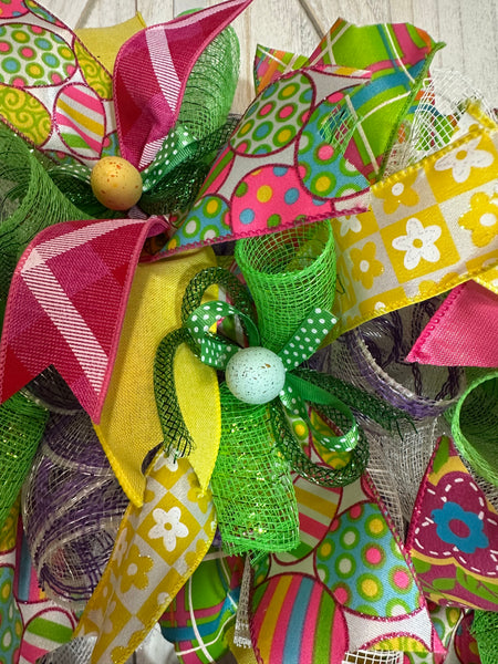 Easter Egg Wreath