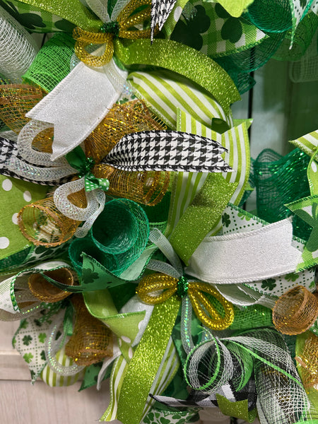 St Patrick's Day Wreath