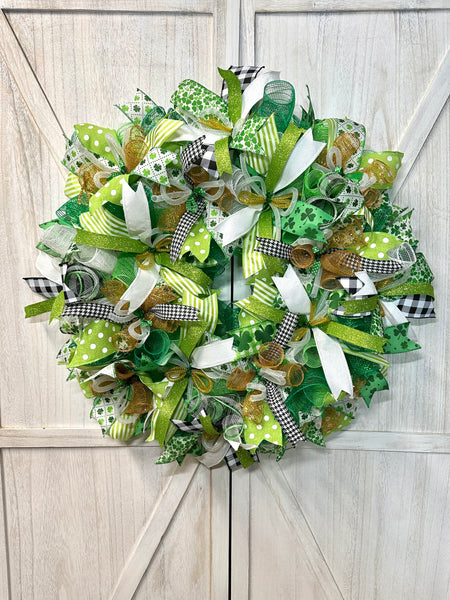 St Patrick's Day Wreath