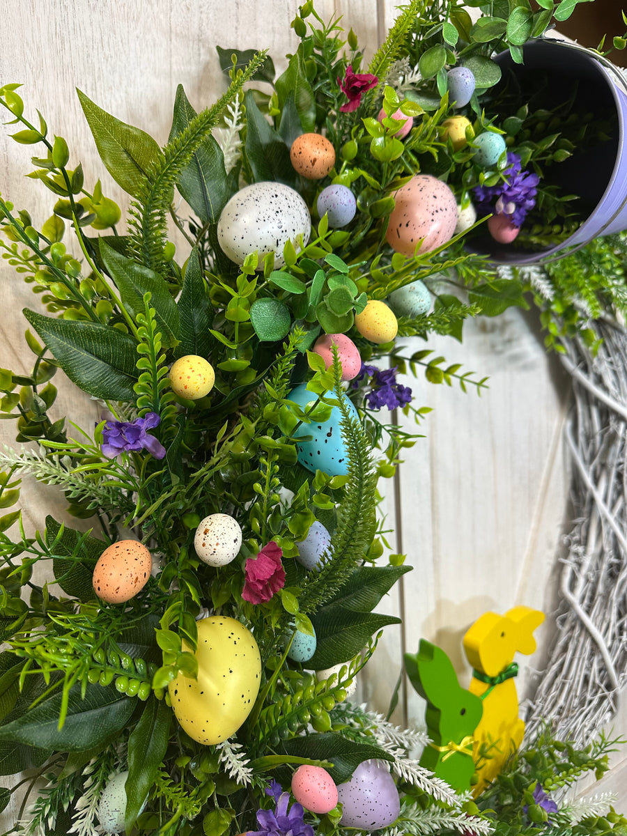 Easter Wreath – Crafting On The Ridge