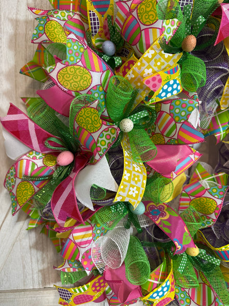 Easter Egg Wreath