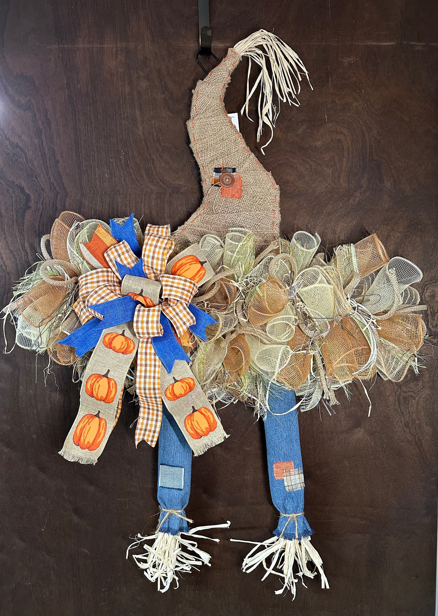 Witch Hat Wreath - Scarecrow