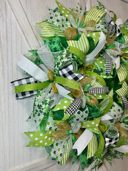 St Patrick's Day Wreath