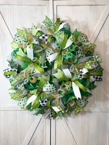 St Patrick's Day Wreath