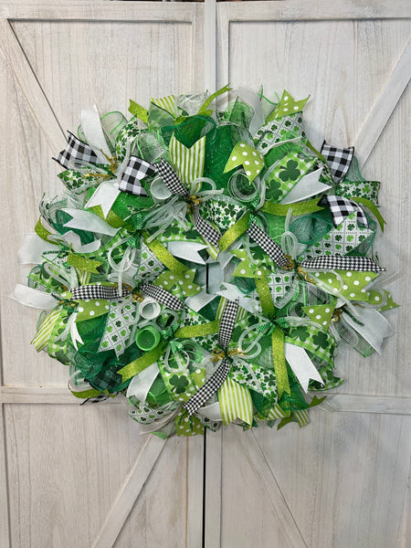 St Patrick's Day Wreath