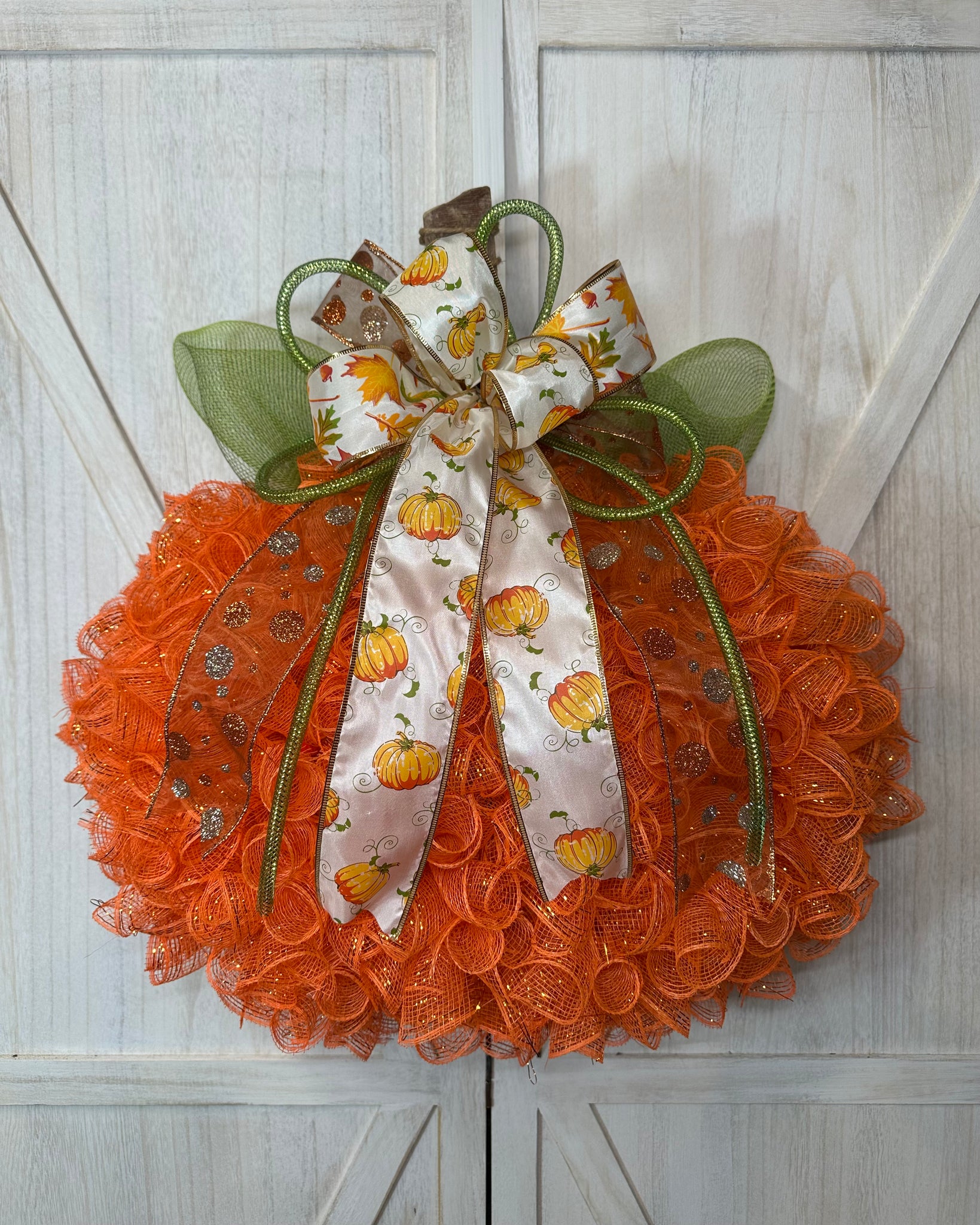 Pumpkin Shaped Wreath