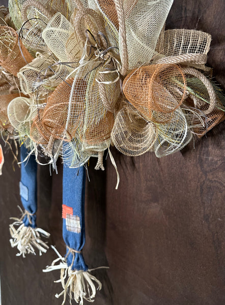 Witch Hat Wreath - Scarecrow