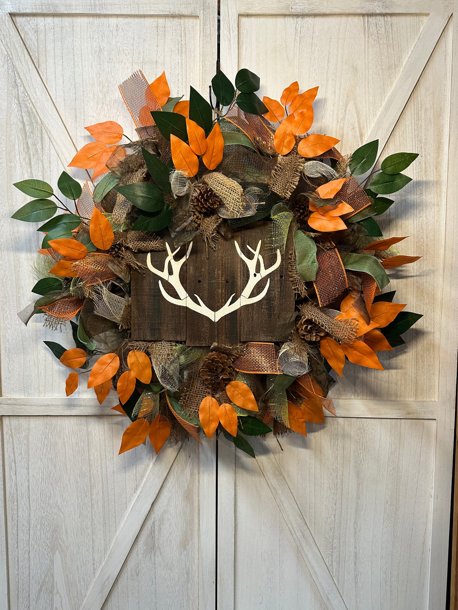 Deer Rack Wreath