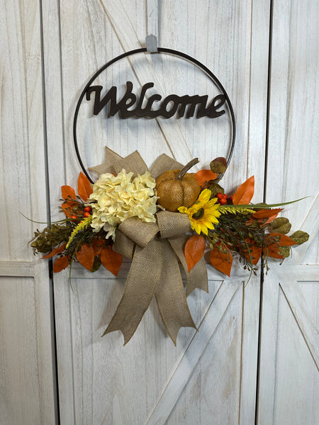 Fall Welcome - Hoop
