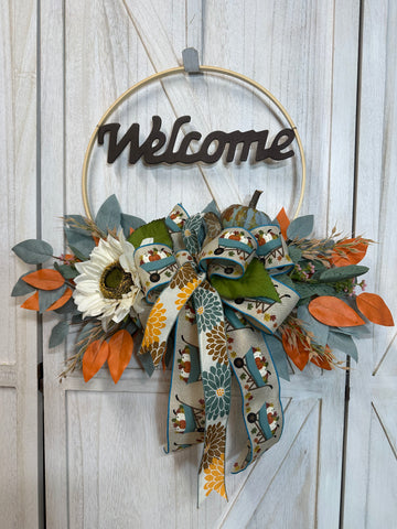Fall Welcome - Hoop