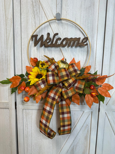 Fall Welcome - Hoop