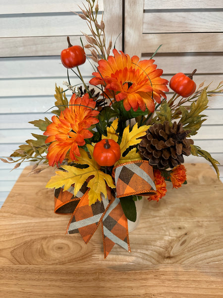 Orange Blossom Floral Arrangement