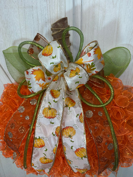 Pumpkin Shaped Wreath