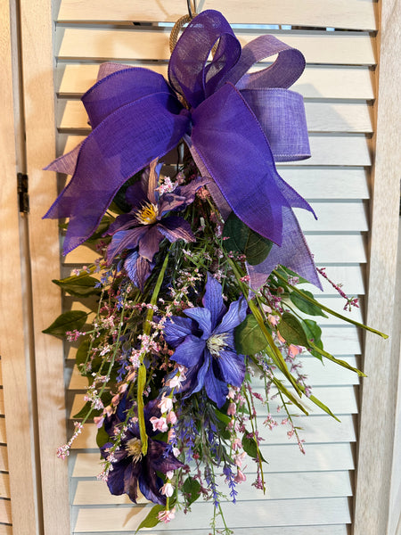 Spring / Summer Floral Swag