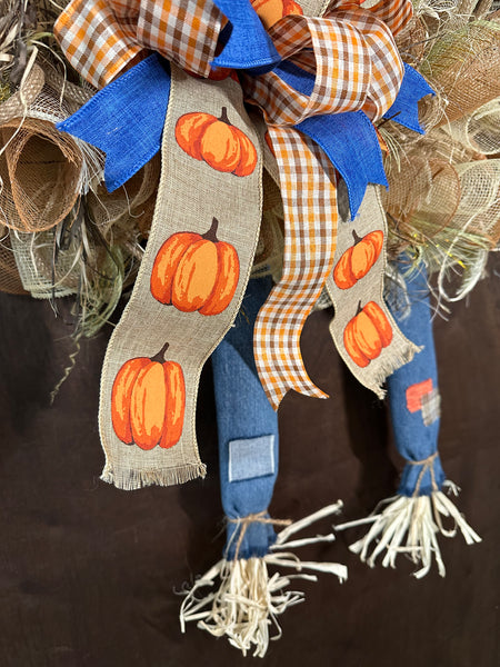 Witch Hat Wreath - Scarecrow