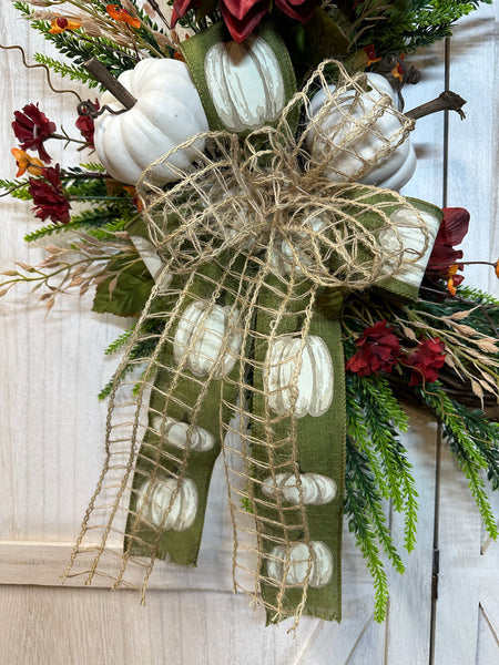 Sunflower & Pumpkins Wreath