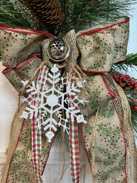 Glitter Berry Winter Wreath