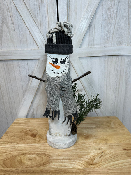 Snowman Wooden Decor