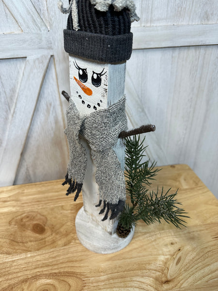 Snowman Wooden Decor