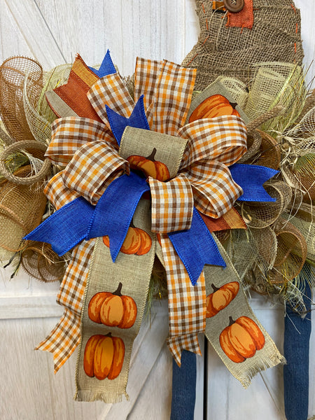 Witch Hat Wreath - Scarecrow