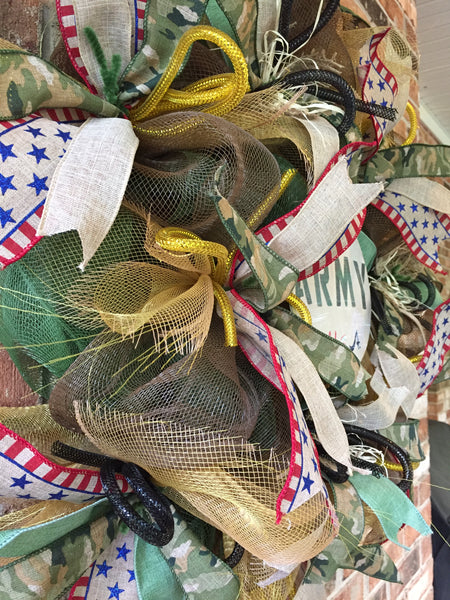 Go Army USA Wreath