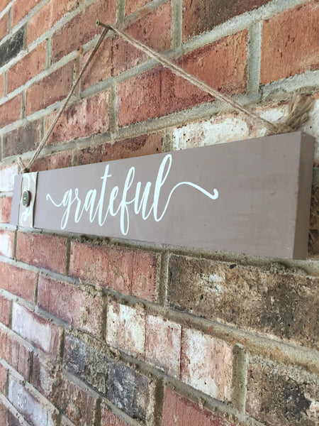 Grateful Sign