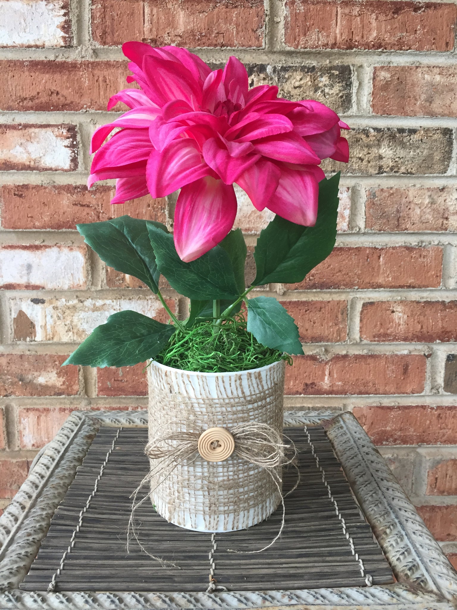 Pink Dahlia Floral Arrangement