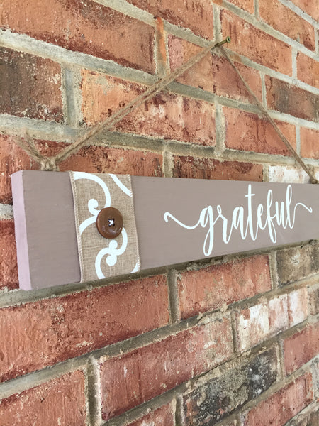 Grateful Sign