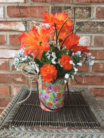 Orange Blossom Floral Arrangement