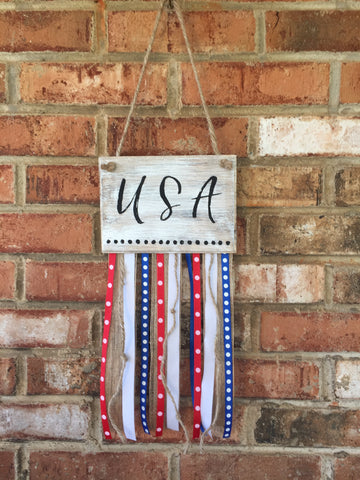 USA Ribbon Flag