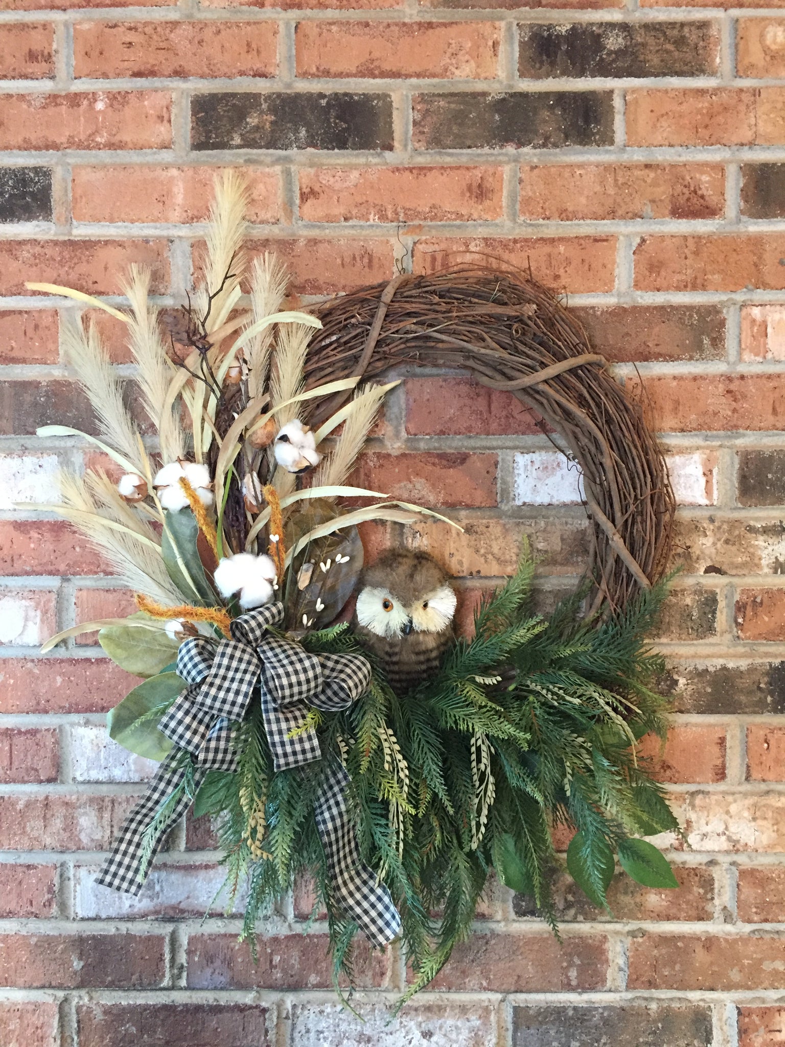 Owl Wreath