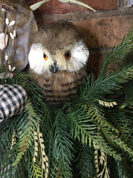 Owl Wreath