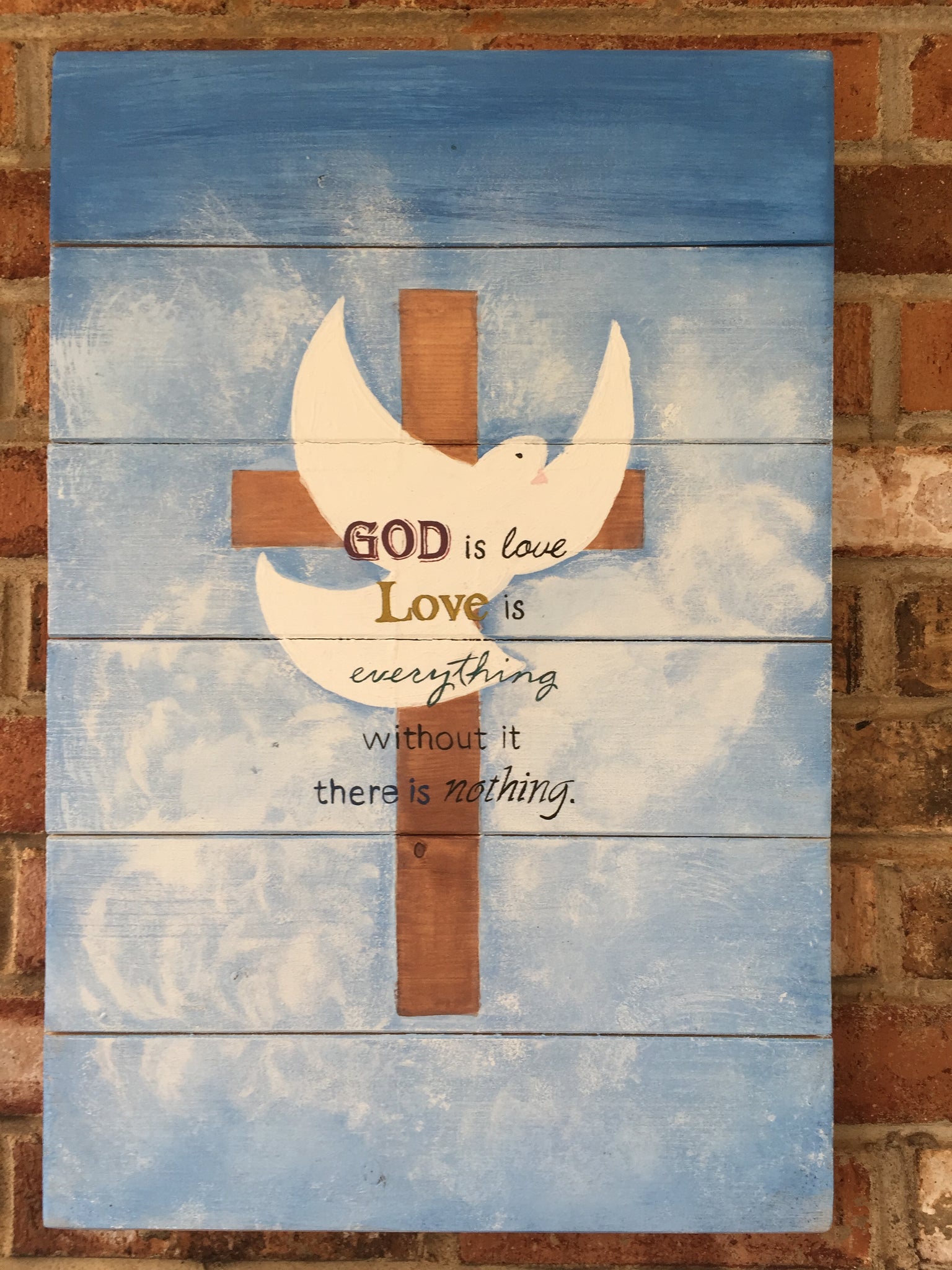 God is Love Sign