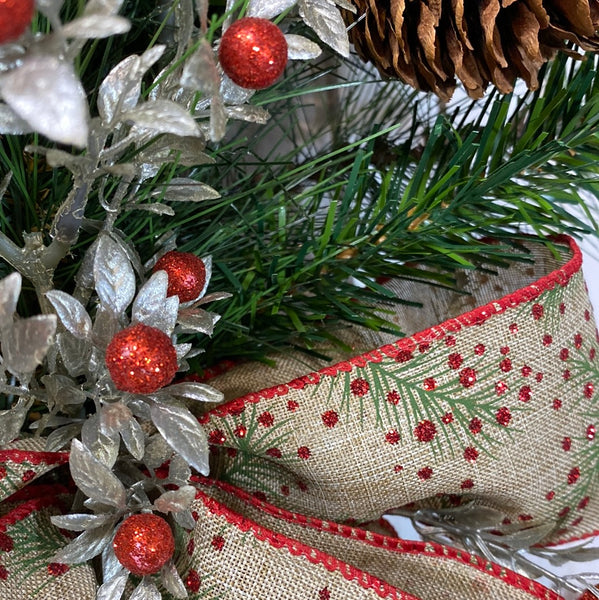 Glitter Berry Christmas Wreath