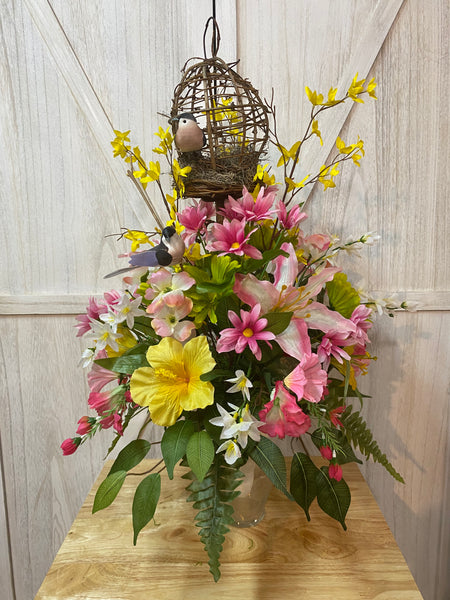 Spring & Summer Cemetery Arrangement