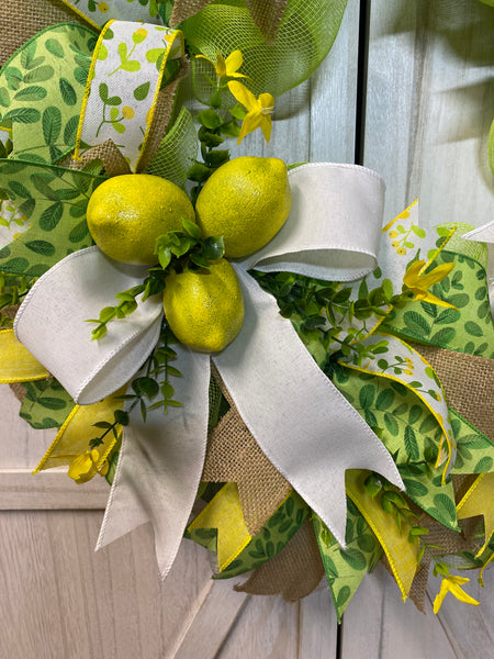 Lemon Wreath