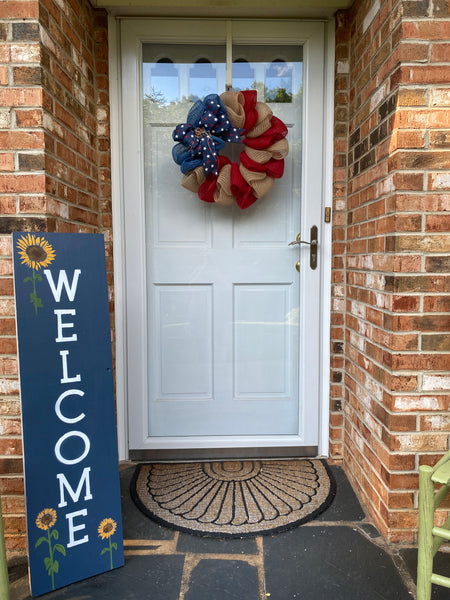 Patriotic Americana Wreath