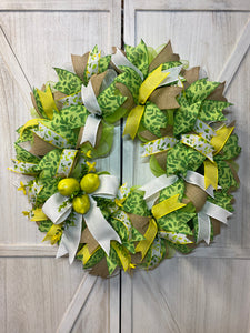 Lemon Wreath