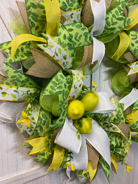 Lemon Wreath