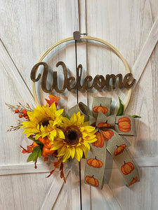 Welcome Sunflowers - Yellow