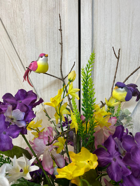 Spring & Summer Cemetery Arrangement